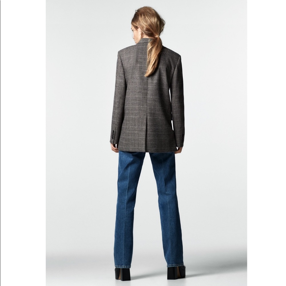 ZARA gray oversized blazer - Picture 3 of 4